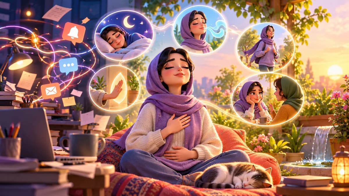 تصویر شاخص استرس چیست؟ راهنمای شناخت نشانهها و مدیریت فشار روزمره